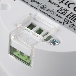 Kustības sensors PIR iebūvēts 360° IP65/20 220V (balts) - Image 3